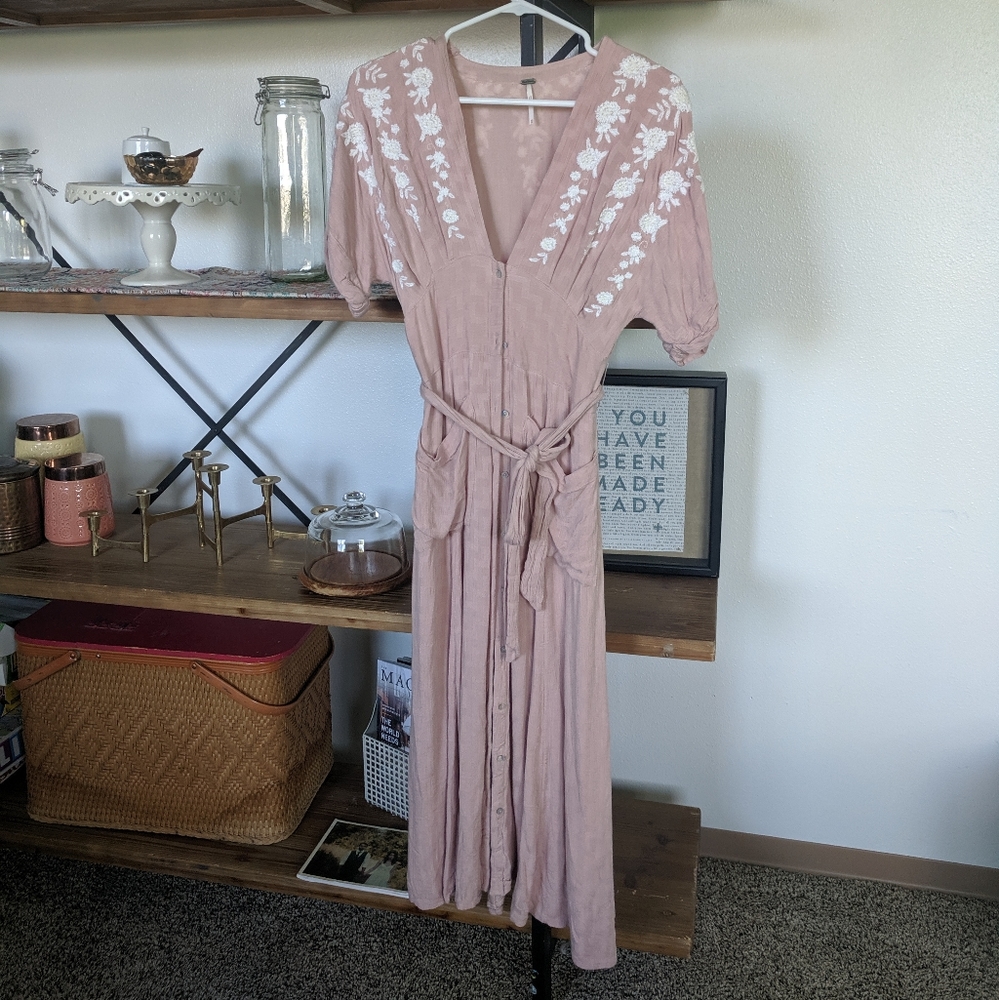 SOLD Free People Love to Love You Midi Dress